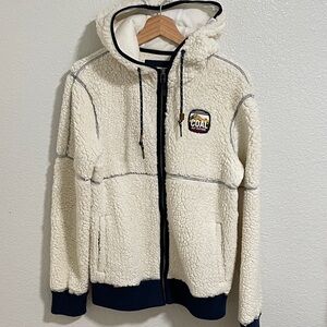 Coal Men's Cream Sherpa Jacket